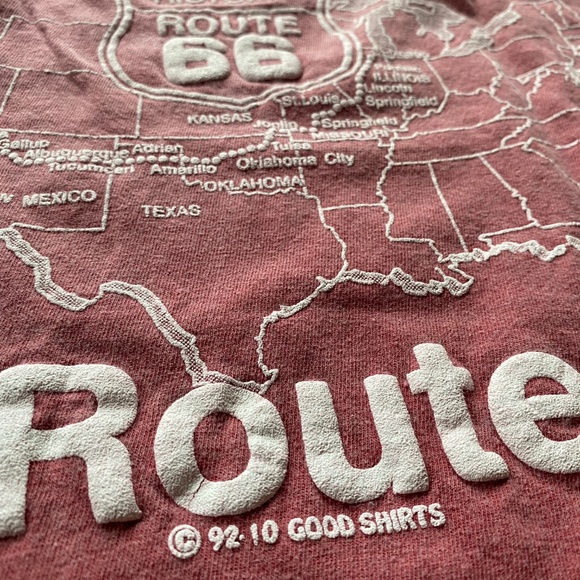 Vintage 1992 Route 66 T-Shirt - Picture 4 of 6
